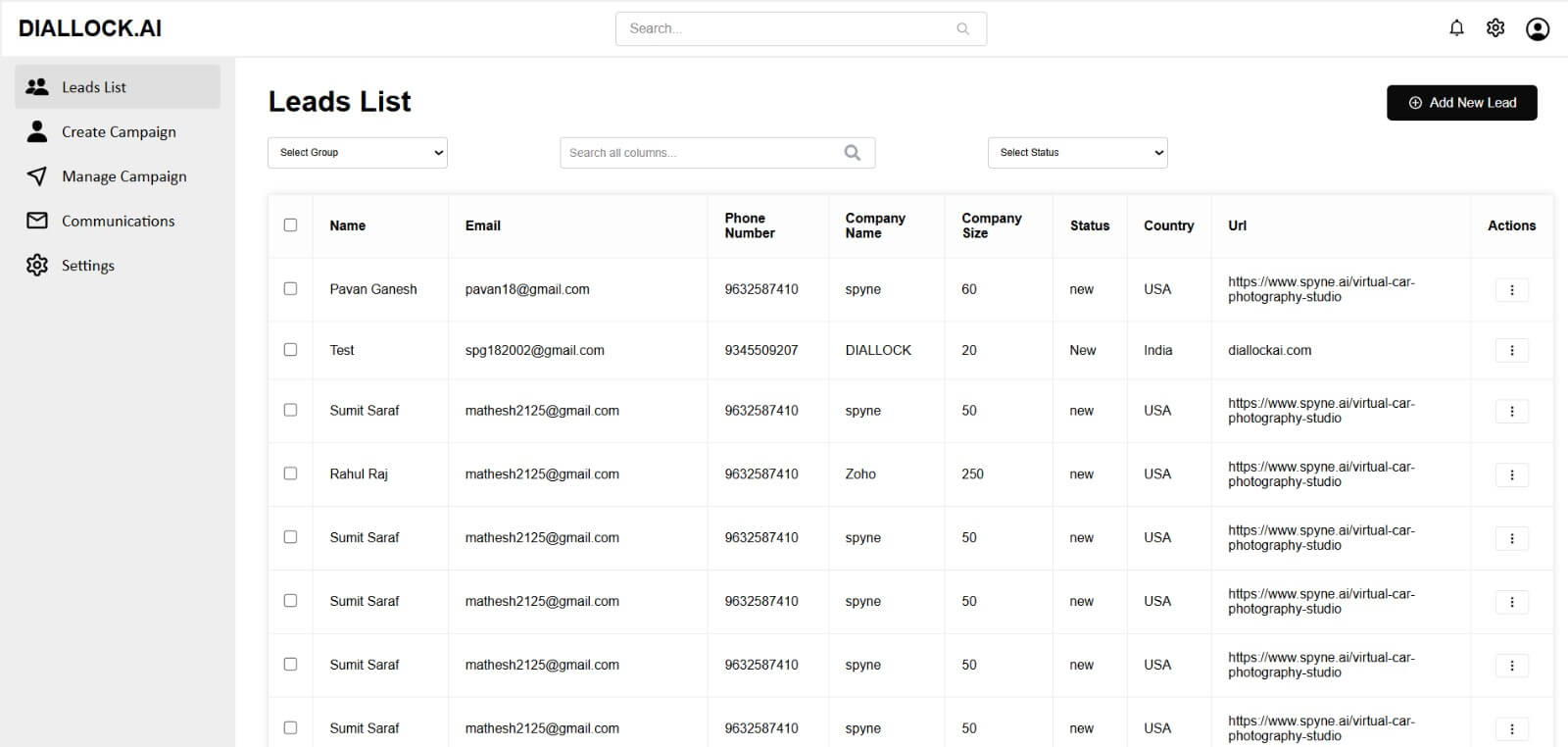 AI-Driven Lead Generation
